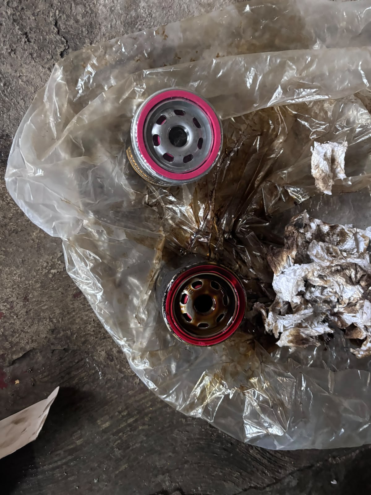 Cambio de filtro de aceite realizado en el taller AUTOTLAN, Ixtapaluca